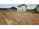Image of a new home construction showing the backyard of the property at 316 Bishop Ln, Sanford, NC 27330