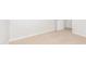 This is a bedroom with neutral carpeting and paint and white trim at 565 Marthas View Way, Wake Forest, NC 27587