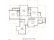 A diagram of the second-floor plan with bonus and game rooms, and multiple bedrooms and bathrooms at 2909 Frances Marie Ln, Raleigh, NC 27603