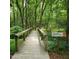 Picture of the wood bridge for Lake Benson Woodland Trail at 2909 Frances Marie Ln, Raleigh, NC 27603