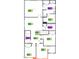 Detailed floorplan showcasing layout of the home, including bedrooms, bathrooms, and living spaces at 2728 Princess Tree Dr, Raleigh, NC 27616