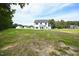 Newly constructed home with a large yard, showcasing its modern design and neighborhood charm at 196 Abingdon Farms Dr, Selma, NC 27576