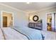 Main bedroom with ensuite bathroom access, offering comfort and privacy at 3102 Castlerock Dr # 2, Burlington, NC 27215