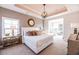 Spacious primary bedroom with large windows and sitting area at 1005 Bridgeforth Ln, Chapel Hill, NC 27517