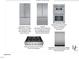 Masterpiece stainless steel appliances include refrigerator, electric oven with microwave, and built-in dishwasher at 1000 Marilyn Dr, Raleigh, NC 27607