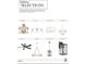 Selection of modern and stylish light fixtures for various rooms in the home at 155 Gaines Trl, Pittsboro, NC 27312