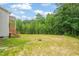 Expansive backyard featuring a partially wooded area at 148 Harmony Trl, Broadway, NC 27505