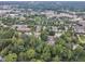 Scenic aerial view of a charming neighborhood with tree-lined streets and traditional-style homes at 918 N Blount St, Raleigh, NC 27604