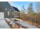 Home exterior showcasing garage and screened porch at 406 Terry Rd, Hillsborough, NC 27278