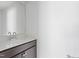 Bathroom features a modern vanity with a stylish countertop and sleek faucet at 9249 Kitchin Farms Way # 432, Wake Forest, NC 27587