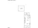 Floor plan of first floor featuring kitchen, flex room, Gathering room, garage, and porch at 9249 Kitchin Farms Way # 432, Wake Forest, NC 27587