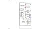 Second floor plan of Covington II model showing bedrooms and bathrooms at 9249 Kitchin Farms Way # 432, Wake Forest, NC 27587
