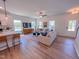 Inviting living room features natural light, comfortable seating, and stylish decor at 457 Duncan Creek Rd # 141, Lillington, NC 27546