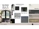 Exterior selections include matte black Emtek numbers, light fixture, and Minwax true black door finish at 865 Wimbleton Dr, Raleigh, NC 27609