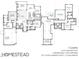 Detailed floorplan showcasing a 4,224 sq ft layout with 4 beds, 5 baths, and a 2-car garage at 708 Catawba St, Raleigh, NC 27609