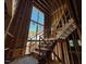 Framed staircase construction featuring large windows and natural light at 708 Catawba St, Raleigh, NC 27609