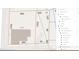 Depiction of property lines with dimensions, illustrating lot size and boundaries at 527 S East St, Raleigh, NC 27601
