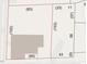 Depiction of property lines with dimensions, illustrating lot size and boundaries at 527 S East St, Raleigh, NC 27601