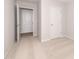 A bedroom with an open doorway and a closet at 567 Marthas Vw Way, Wake Forest, NC 27587