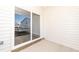 Outdoor patio featuring a sliding glass door and light siding at 567 Marthas Vw Way, Wake Forest, NC 27587