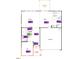 Detailed floor plan layout including living spaces and kitchen layout at 115 Shooting Star Trl, Youngsville, NC 27596