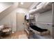 Organized storage room with shelving and a spacious layout for convenient storage solutions at 1800 Bay Meadow Ct, Raleigh, NC 27615
