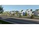 Row of new homes showcasing modern design and curb appeal at 912 Allen Park Dr, Raleigh, NC 27604