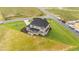 Aerial view of two-story house with a screened porch at 25 Cotton Fields Ln # 29, Fuquay Varina, NC 27526