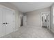 Inviting bedroom features plush carpet, neutral walls, and white trim with convenient closet and bathroom access at 25 Cotton Fields Ln # 29, Fuquay Varina, NC 27526