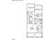 Second floorplan includes a primary bedroom with bath, two bedrooms, a hall bath, and stairs at 9301 Kitchin Farms Way # 433, Wake Forest, NC 27587