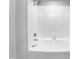 Clean white bathtub and shower featuring a modern shower head at 1432 Quarter Pt, Raleigh, NC 27615