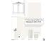 Selections for guest bathroom with cabinet door, countertop, flooring, and shower panel at 111 Gaines Trail, Pittsboro, NC 27312