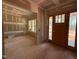 Entryway with a beautiful door and plenty of natural light, awaiting customization at 111 Gaines Trail, Pittsboro, NC 27312