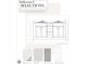 Bathroom selections showcasing cabinet door style, countertops and floor tiling at 162 Gaines Trail, Pittsboro, NC 27312