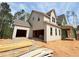 Exterior view of new home construction, featuring garage at 162 Gaines Trail, Pittsboro, NC 27312