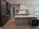 Beautiful kitchen features a spacious island, modern appliances, and ample cabinet space at 5812 Shawood Dr, Raleigh, NC 27609