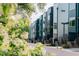 Modern townhomes with colorful exteriors and landscaping line a quiet street at 614 Rocky Knob Ct, Raleigh, NC 27601