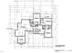 Second floor plan showcasing layout of bedrooms, bathrooms, and office, designed for Gathering living at 139 Goodison Park Rd, New Hill, NC 27562