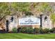 Beautiful sign at the entrance to Graham Springs community at 39 Longdale Dr, Graham, NC 27253