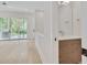 Half bathroom off of the hallway with wood vanity and modern fixtures at 779 Willard St, Durham, NC 27701
