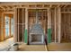 Framed fireplace showcasing the design and layout within the unfinished home at 4812 Parker Meadow Dr, Raleigh, NC 27614