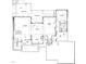 Detailed floor plan showcasing the layout of the home's basement floor with clearly labeled rooms and dimensions at 4123 Rockingham Dr, Raleigh, NC 27609
