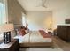 A tranquil bedroom featuring a plush bed, soft lighting, and neutral color palette at 4123 Rockingham Dr, Raleigh, NC 27609