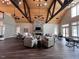 Spacious community room with fireplace and high ceilings at 183 Inspiration Way, Fuquay Varina, NC 27526