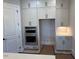 Kitchen with double oven and white cabinets at 183 Inspiration Way, Fuquay Varina, NC 27526
