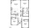Detailed floor plan showcasing the layout of the home, including living spaces, bedrooms, and amenities at 189 Waterwheel Dr, Selma, NC 27576