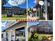 A collage of images of historic downtown Franklinton, North Carolina, showcasing the local shops and architecture at 60 Lemon Drop Ln, Franklinton, NC 27525