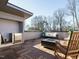 Rooftop deck with firepit, seating, and city views at 1531 Urban Trace Ln, Raleigh, NC 27608