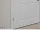 Close up on a door showing the paneling and frame at 791 Washington St, Fuquay Varina, NC 27526
