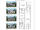 Floor plan of the home showing the room dimensions and layout at 802 Dorset Stream Dr, Fuquay Varina, NC 27526